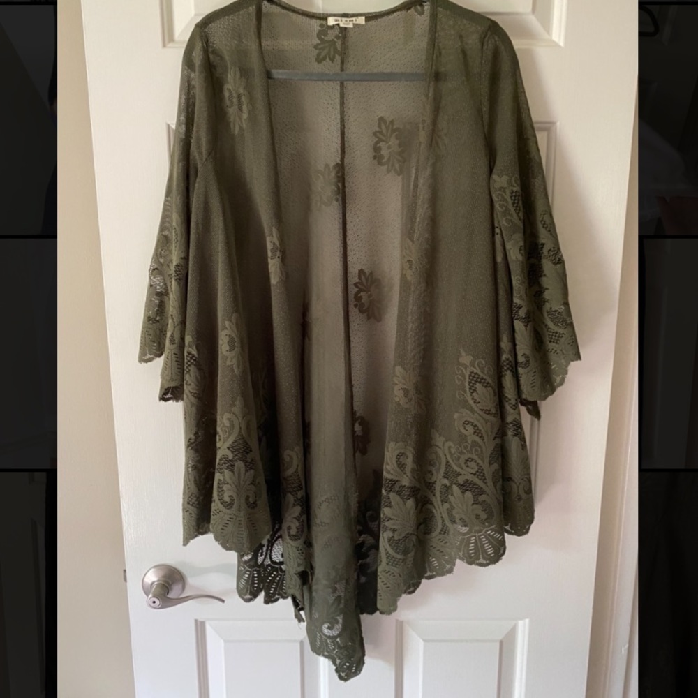 Green cover-up from CAbi